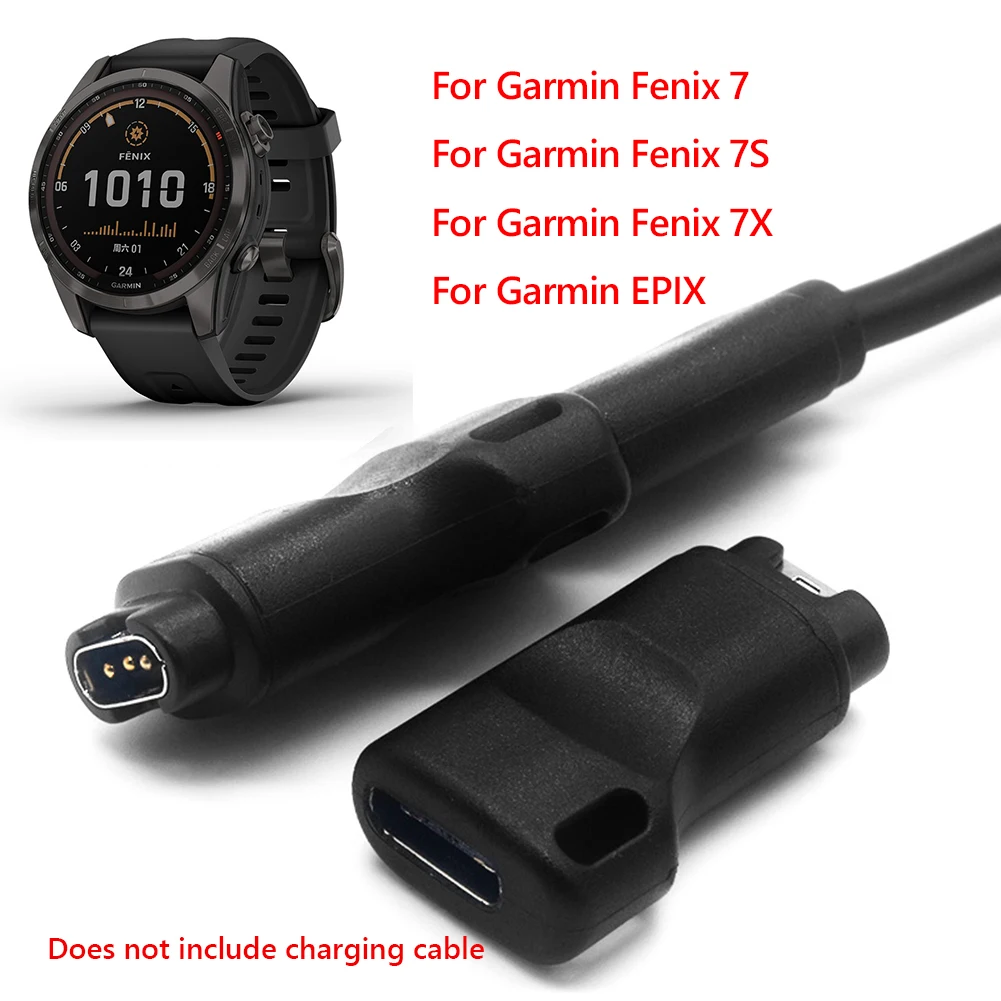 Type C to for Garmin Adapter for Garmin Fenix 7 / 7S / 7X Garmin Epix
