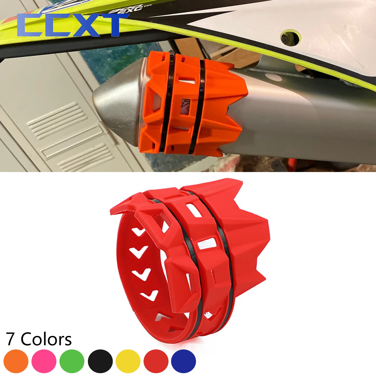 

Exhaust Cover Escape Muffler Silencer Protector For BETA RR RS RRS 125 200 250 300 350 390 400 450 480 498 500 X Trainer 300