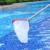 1PC Swimming Pool Landing Net Pool Skimmer Net with Aluminium Handle Fine Mesh Pool Net Pool Leaf Rake Mesh Skimmer Net 3