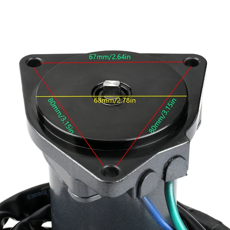 야마하 선외 틸트 트림 모터, 2 스트로크 50Hp-90Hp 에 적합, 6H1-43880-02