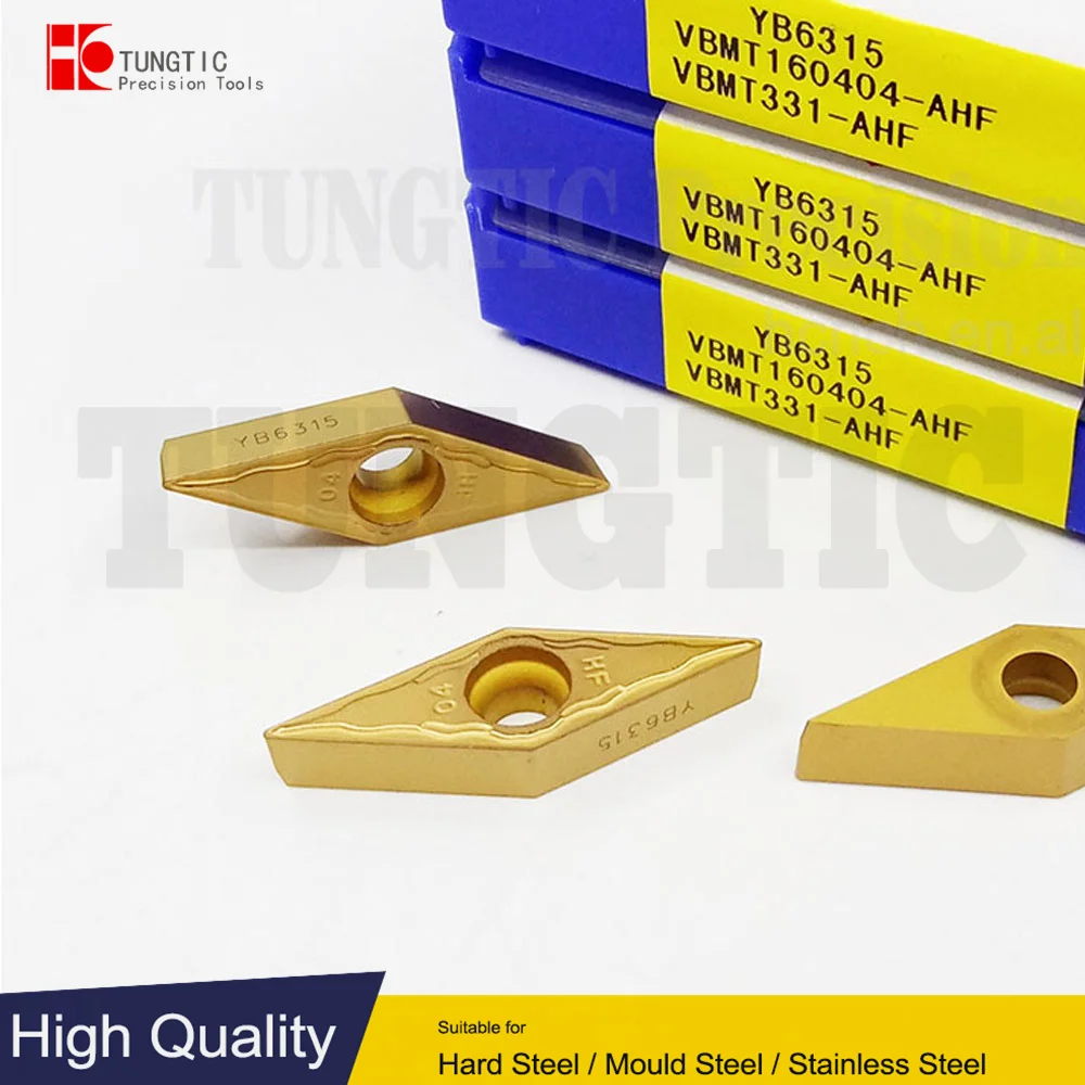 

VBMT160404-AHF Turning Inserts Carbide Cutter For Metal VBMT 160404-AHF