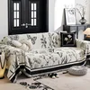Vintage French Style Chenille Sofa Cover, Full Coverage for All Seasons, Luxury High-End Sofa Protector Slipcover 6