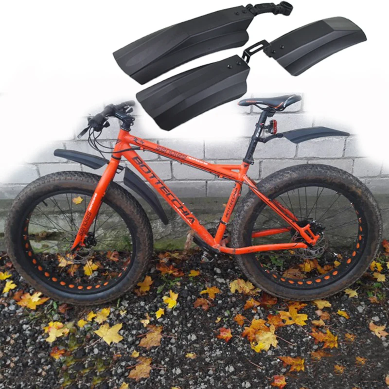 

20 inch 26 inch Electric Folding Bicycle Mud Guard Snow Bicycle Mudguard Fat Bike Fender Fatbike MTB Bike Cycling Fenders Parts