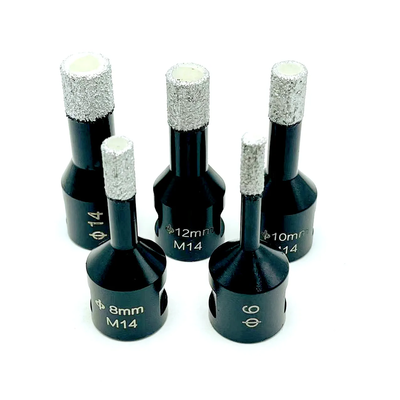 Diamond Drill Bit Tile Marble Concrete Drill 6 8 10 12 14 16mm for Glass Granite Porcelain Tile Marble Angle-Grinder M14 1pcs m14 diamond drill bit 6mm 8mm tile marble concrete drill for glass granite porcelain tile marble angle grinder