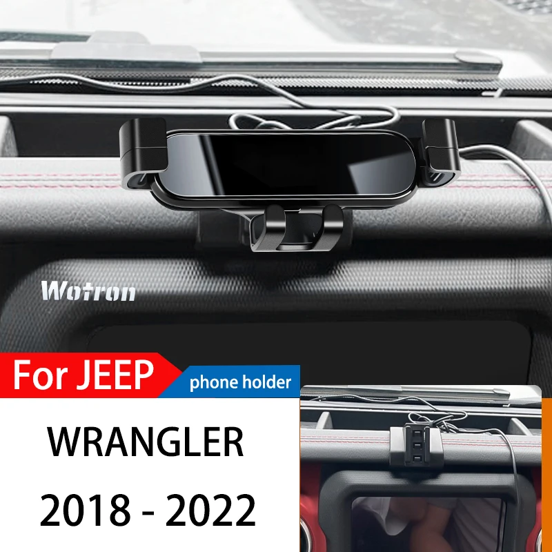 CarPhoneHolderForJeepWrangler20182022GPSSpecialGravity