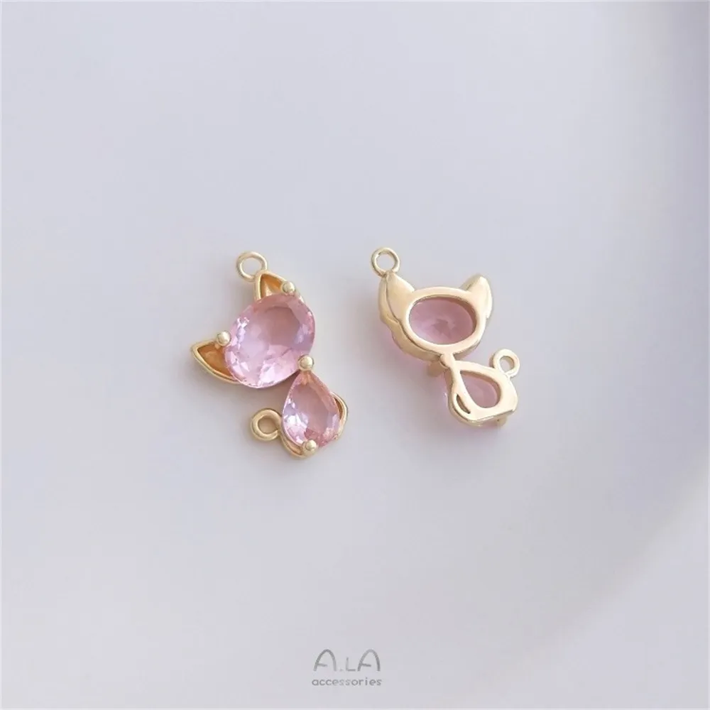 Рисунок 5 - Подвеска в виде кошки из 14-каратного