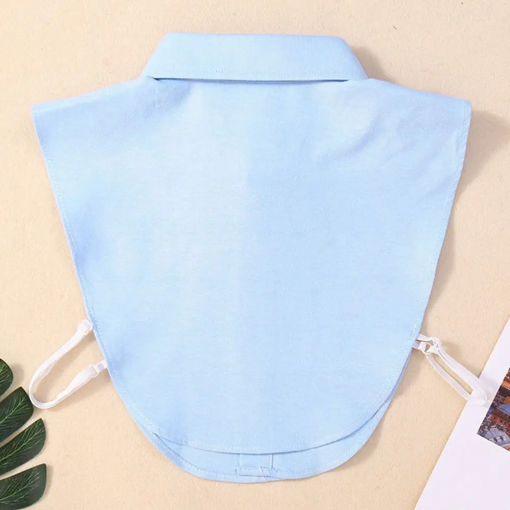 Detachable Business False Shirt Collar Women Men Fashion Fake Collar Blouse Lapel Blouse Top Male Femal Clothes Accessories