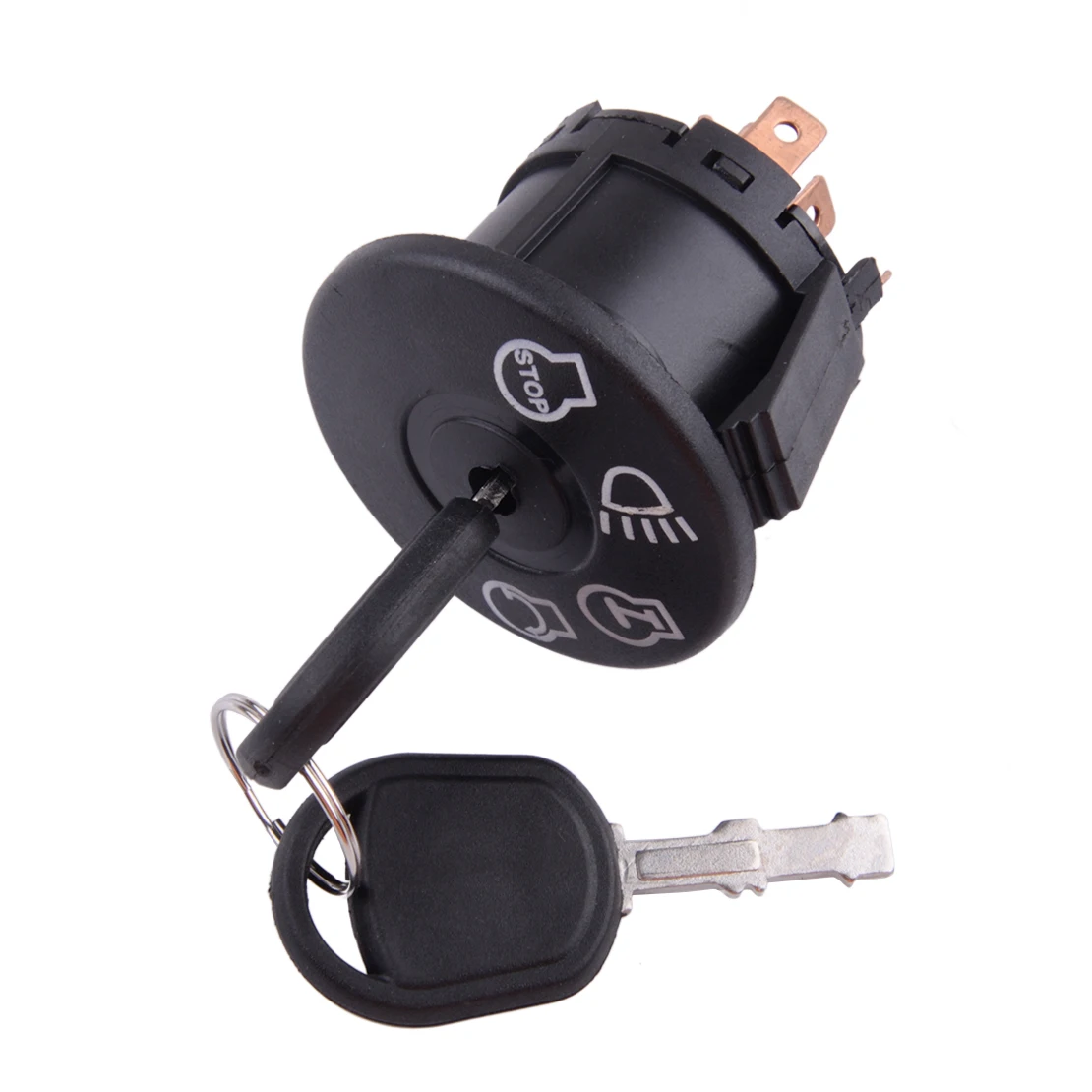 Ignition Switch Lock Cylinder with 2 Keys 163968 532175566 Fit for John Deere L100 L105 L107 L108 L110 L111 L120 L130 Lawn Mower