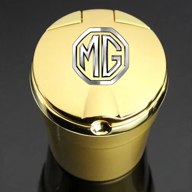Morris Garages 모터 용 대용량 자동차 LED 재떨이 MG ZS GS MG5 6 mg3 건담 350 부품 TF HS 액세서리 재떨이 컵