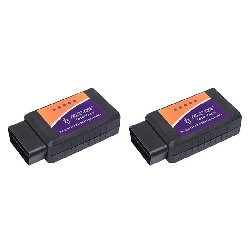 2X Mini Obd2 Scanner Bluetooth Bluetooth Pro Obdii Elm327 Obd2 V2.1 Strumento Obd Scanner Diagnostico Obd 1Set