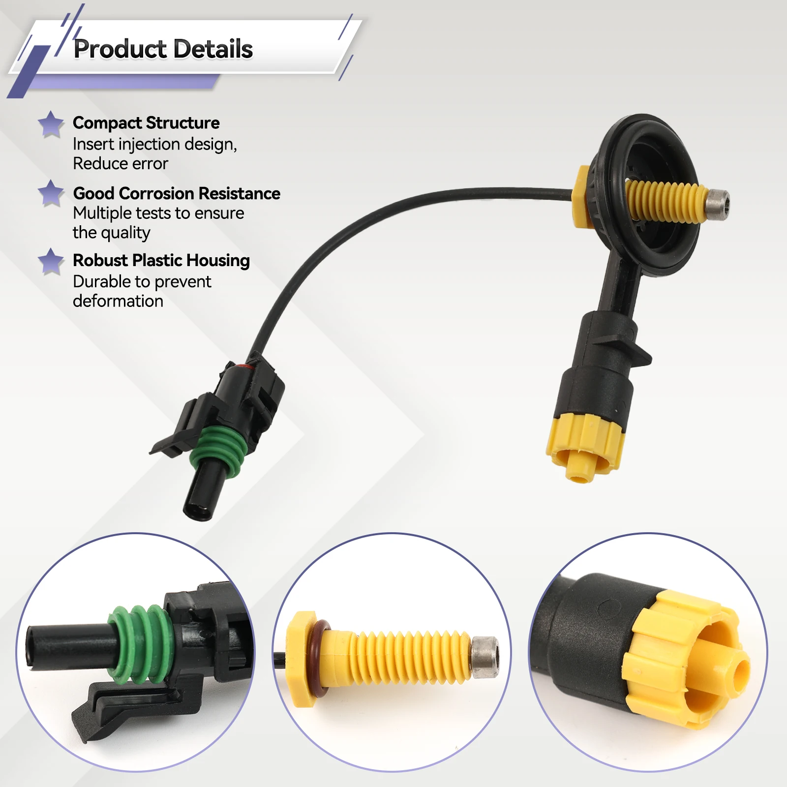 WKW500080 Diesel Fuel Filter Water Detector Sensor fuel filter water separator For Land Rover Discovery 3/4 Range Rover Sport 2006-2013 Car Accessories x1
