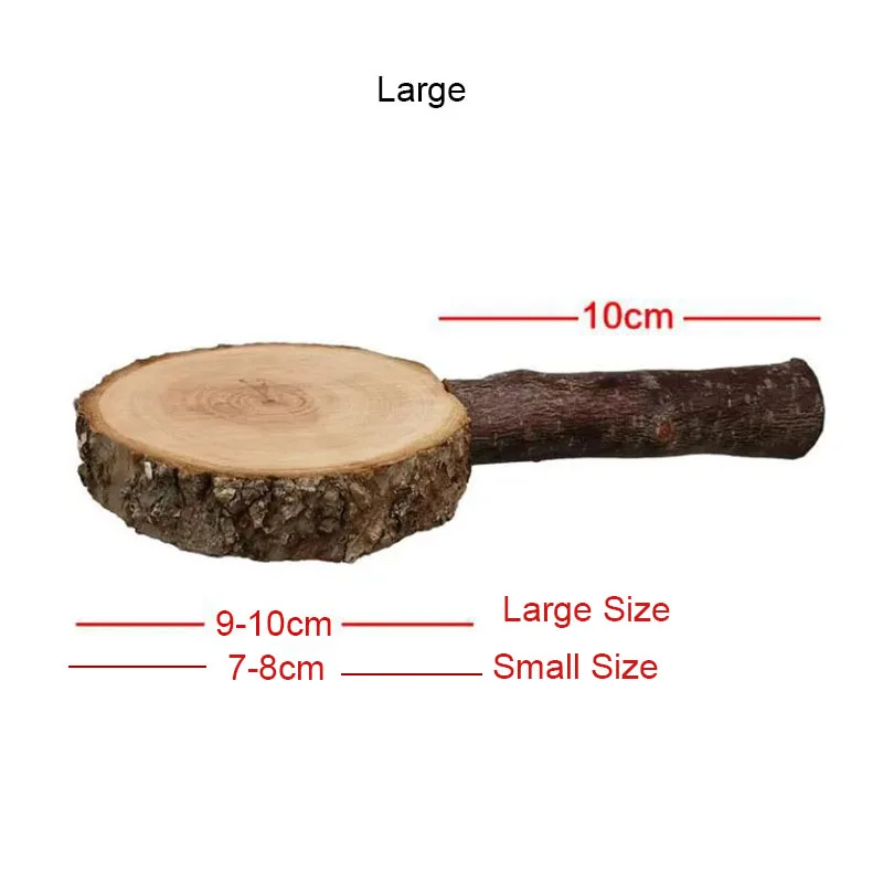 Natural Wood Pet Parrot Raw Wood Fork Tree Branch Stand Rack Squirrel Bird Hamster Branch Perches Chew Bite Toys Stick bird cage perches