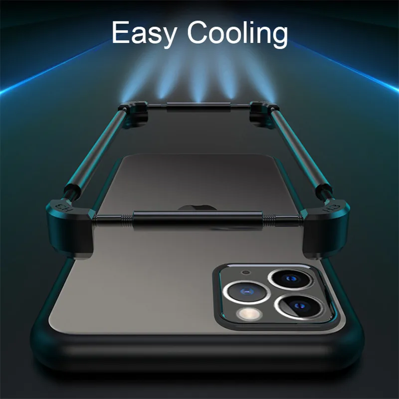 Adjustable Universal Stainless Steel Metal Bumper Case For Iphone Se 2020 7 8 Plus X Xs Xr Xs Max Case Aluminum 11 Pro Max Cover