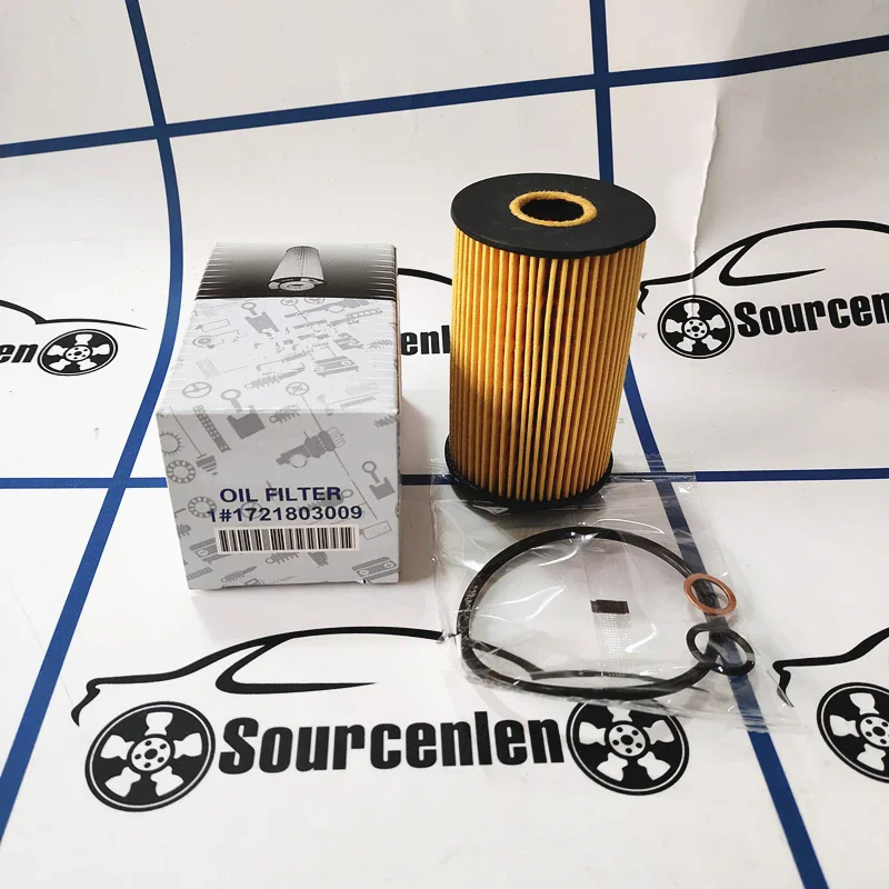 Car Oil Filter for 2012- Ssangyong Korando 2.0L Petrol 1721840025 17218-03009 1721803009