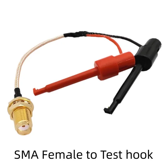 SMA BNC Male Female to Test Hook cable Test Claw Clamp Adapter RG316 Cable conversion cable adapter sma cable extension