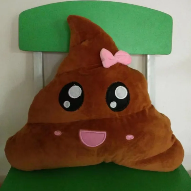 thumbnail image 1 of Funny Super Poop Pillow Plush Toy Creative Cute Face Expression Shit Doll Stuffed Toy for Children Kids Birthday Christmas Gifts, 1 of 5