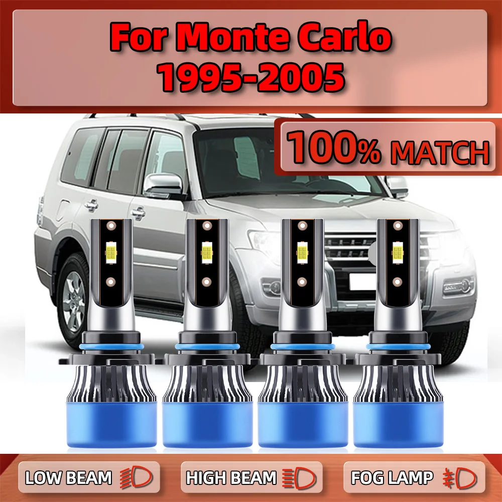 

Canbus LED Headlights 240W 40000LM Car Light Bulbs 12V Auto Lamps 6000K For Monte Carlo 1995-1999 2000 2001 2002 2003 2004 2005