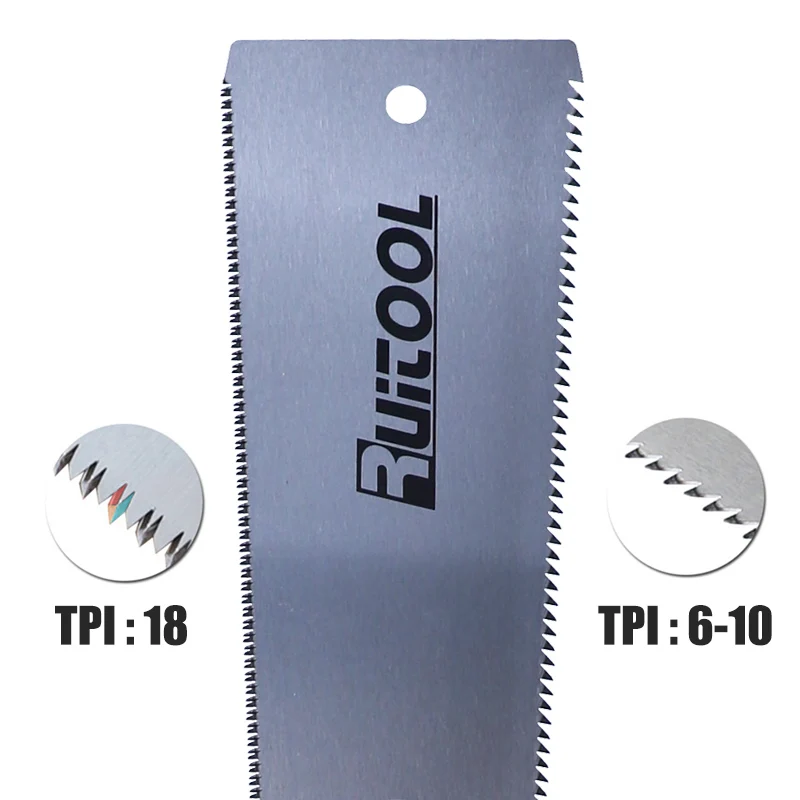 Sega A Mano Giapponese Ryoba 23 Cm - Doppio Taglio Per Legno, Falegnameria - Foto 6