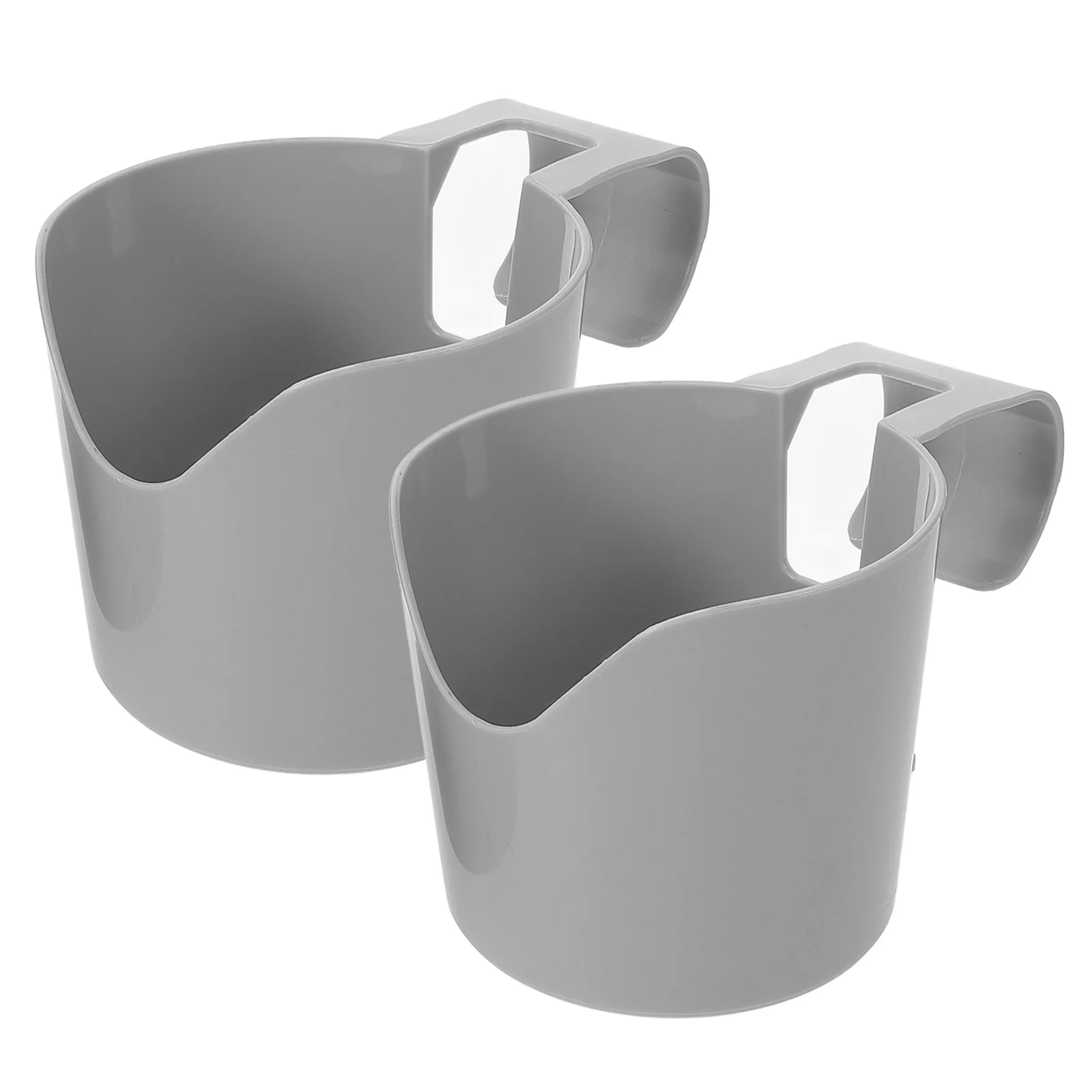 

2 Pcs Pool Cup Holder Plastic Beverage Rack Swimming Cups Hanging for Storage Racks Holders Bar