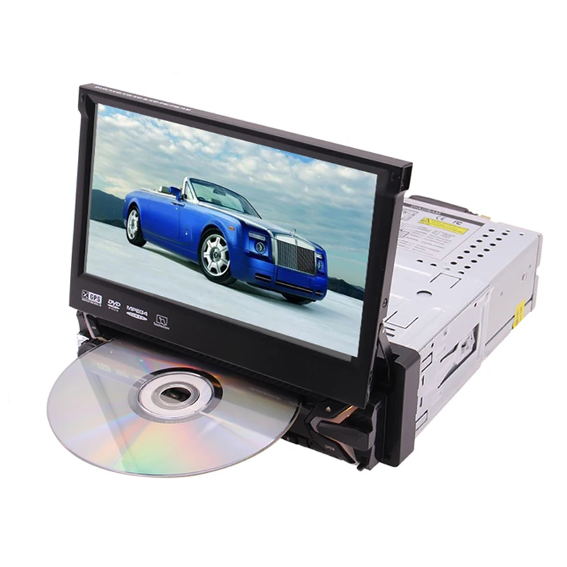 

Android 10.0 Q Single 1 Din 7 inch Car DVD Player Stereo FM/AM Radio Mirror Link 4G CAM-IN USB GPS Navigation