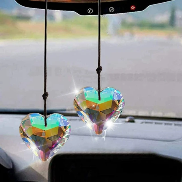 Crystal Rainbow Prisms Suncatcher Lógó Diy Kristalle Medál Díszál Tiszta Csillár Tartozékok Ólomüveg Cseppek Dekoráció - Image 5