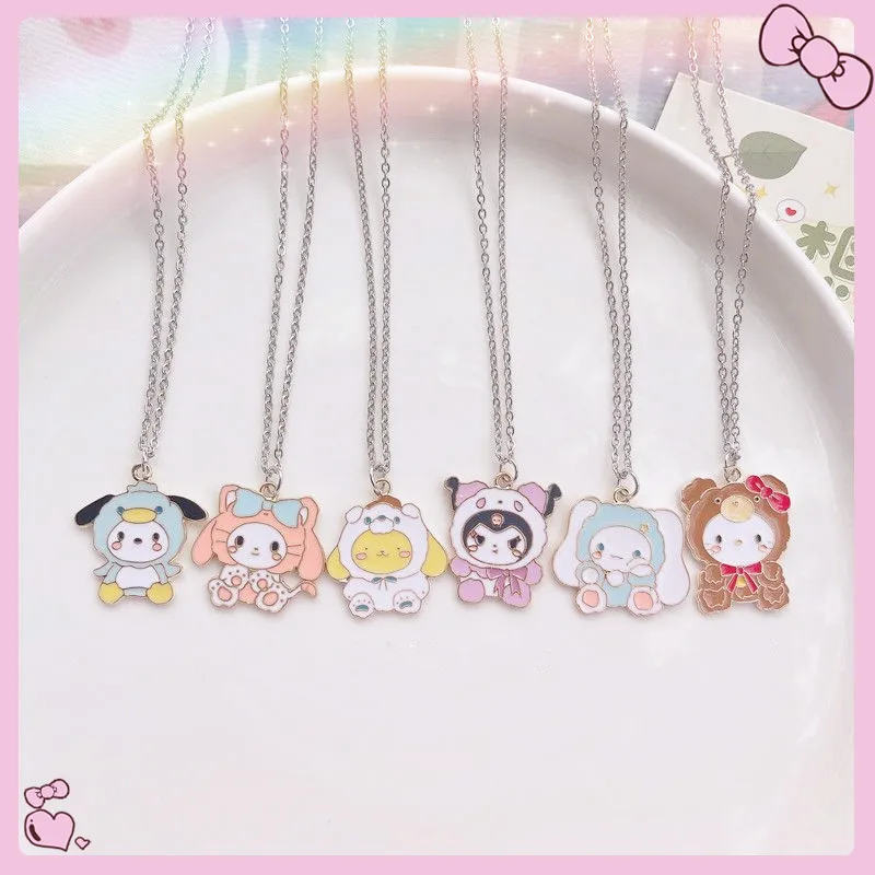 Sanrio Cinnamoroll Student Design Clavicle Chain Birthday Gift for  Girlfriend Necklace for Women Choker Necklace jewelry