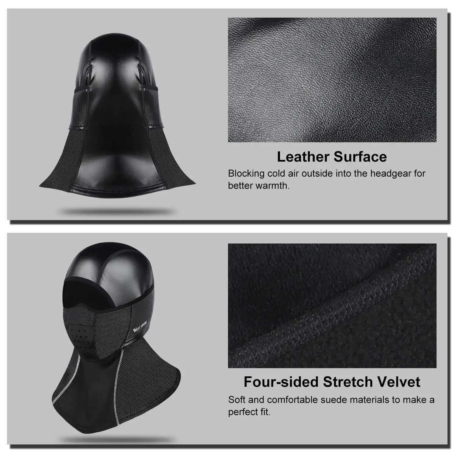 DongBao Cappello Bomber Invernale Antivento Con Paraorecchie,in Finta