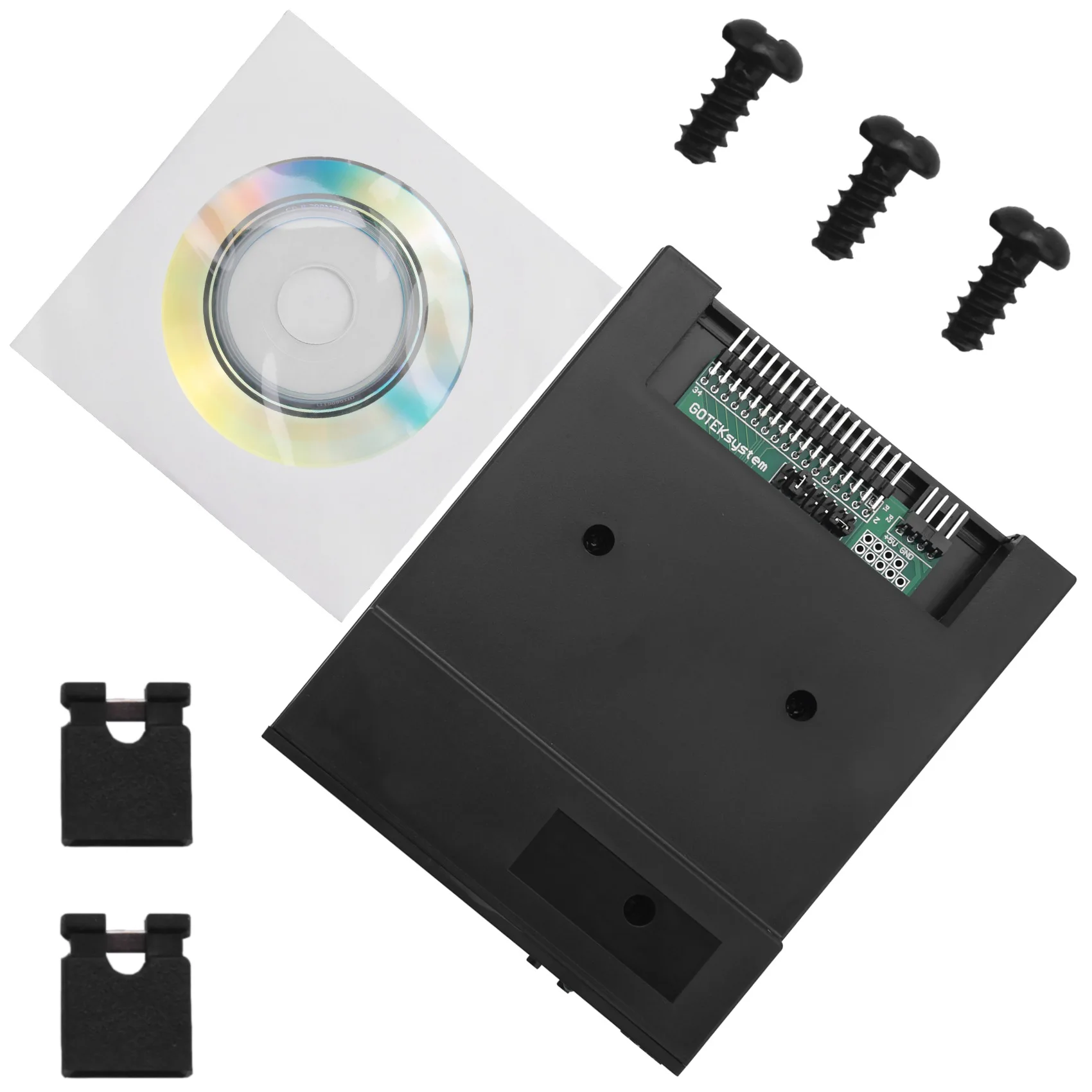 AB02 SFR1M44-U100K Black 3.5 inch 1.44MB USB SSD FLOPPY DRIVE EMULATOR for YAMAHA KORG ROLAND Electronic Keyboard GOTEK