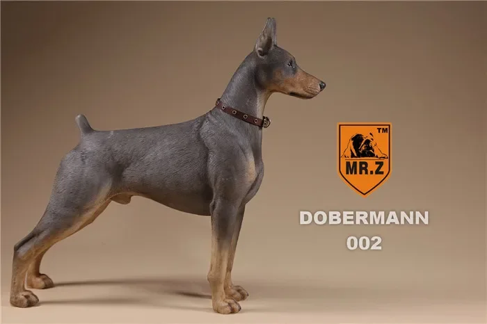 Mr.z 1:6 Animal Toys German Doberman Police Dog 12'' Figure