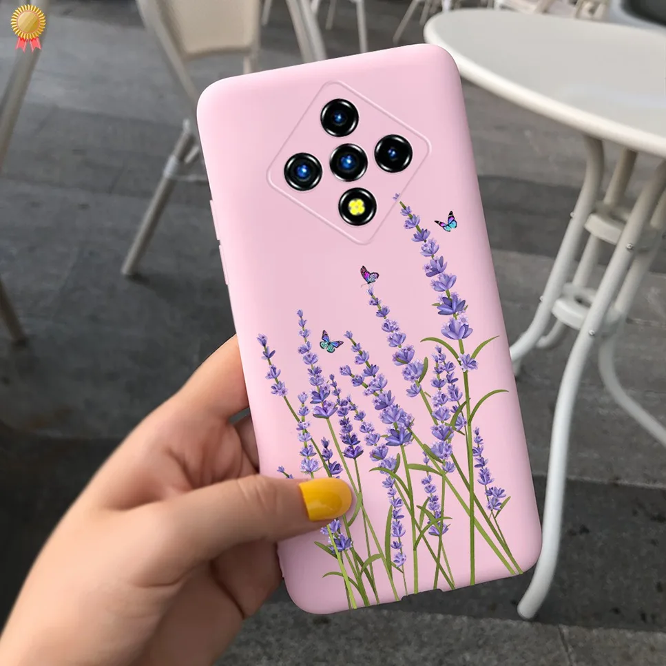 Black Pink Soft TPU Silicone Phone Case Bumper Coque
