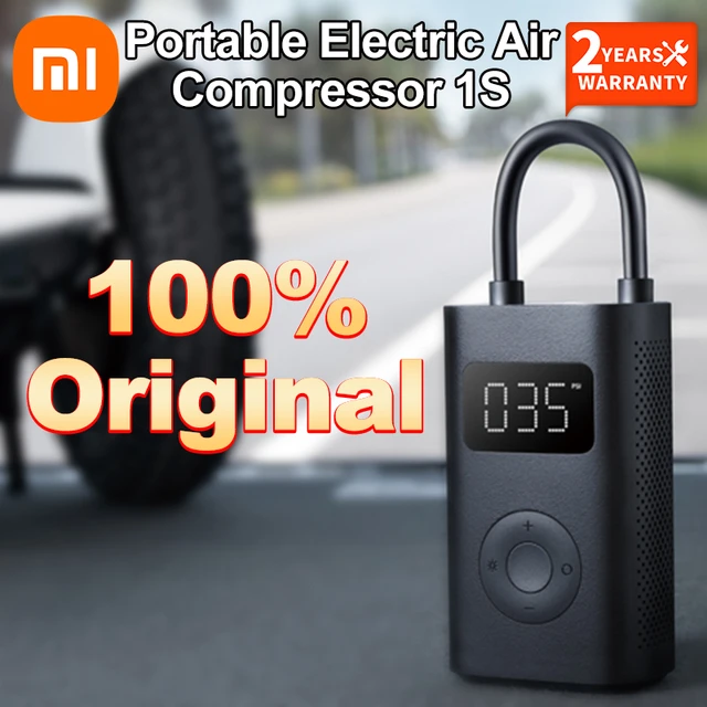 Xiaomi-compresor de aire eléctrico portátil Mijia 2, bomba de aire  multiherramienta, inflador tipo C, hogar inteligente para motocicleta,  bicicleta y coche - AliExpress