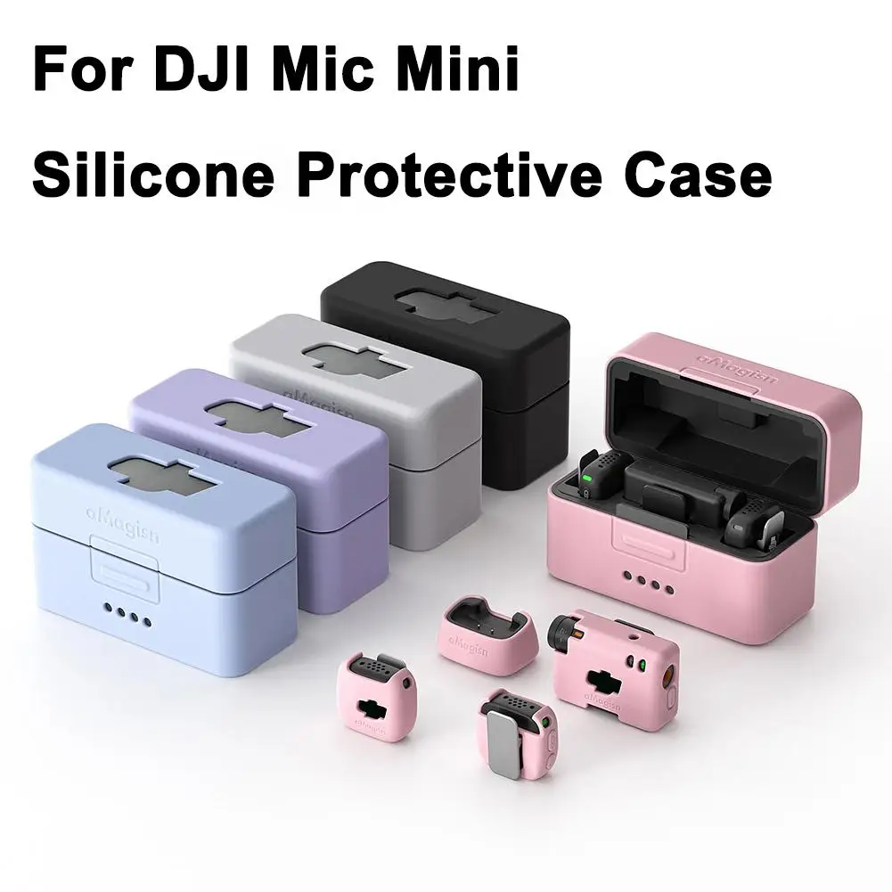 Siliconen beschermhoes voor DJI Mic Mini Snug Fit voor veilig gebruik