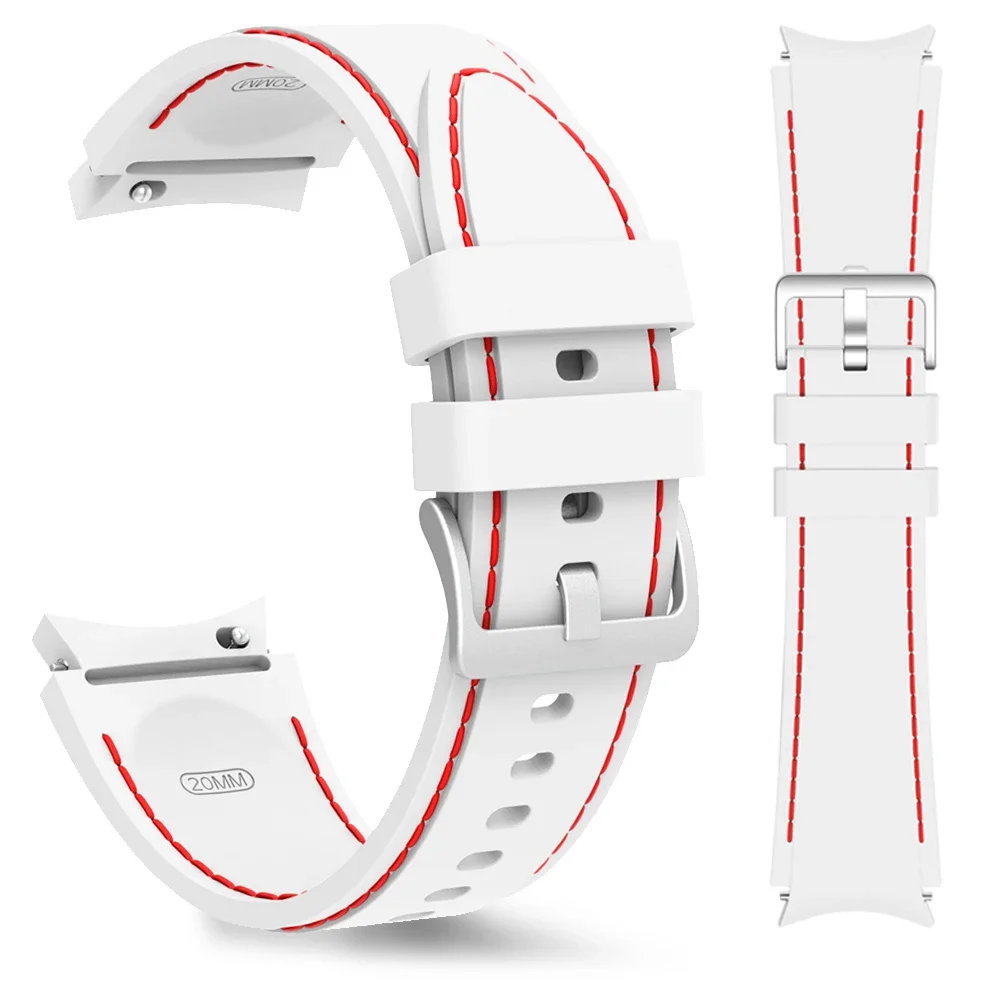 Premium No Gap Silicone Watch Strap - Comfortable Fit for All Models