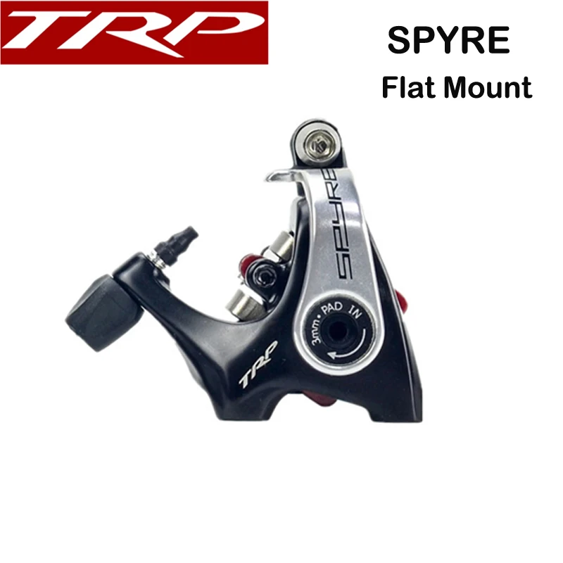 Original TRP Spyre Alloy Mechanical Disc Brake Caliper Flat Mount SPYRE  MD-C610 SPYRE calipers No Rotor No Adapter flat mount