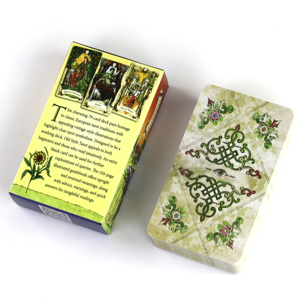 Old Style Tarot Cards For Family Party High Quality Fortune Telling Divination Tarot Deck 78 Cards Deck With PDF Guide Card Game 4