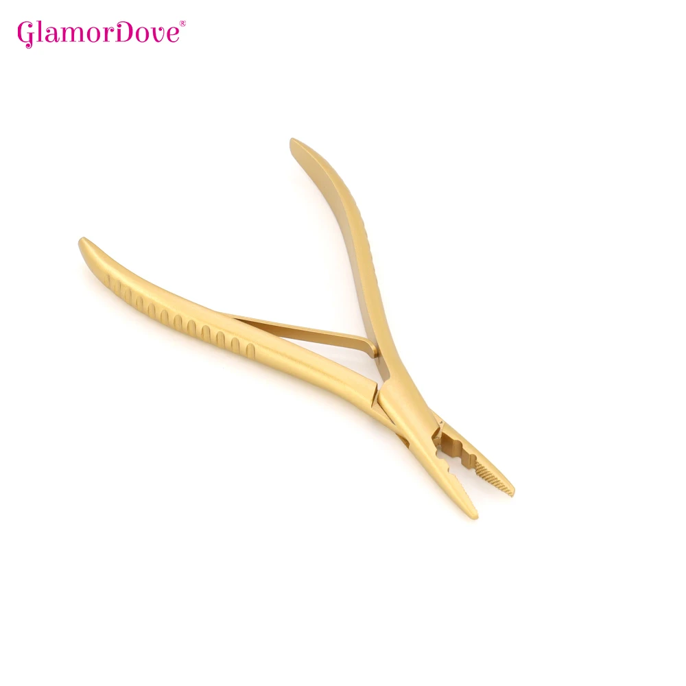 Professional Hair Extension Pliers Custom Logo Stainless Steel Hair Extension Tools Multi Functional Pliers