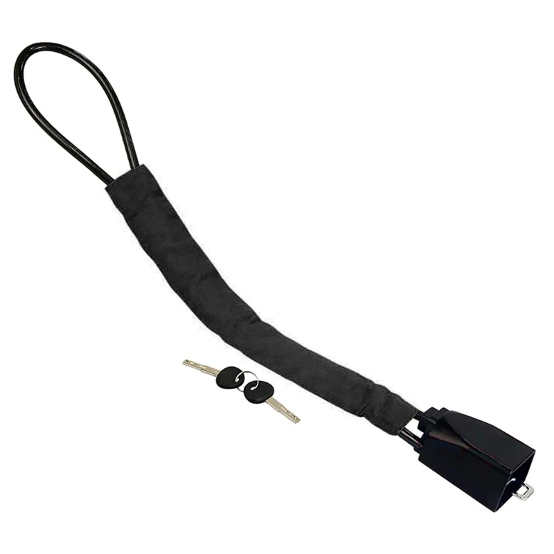 Ceinture de verrouillage de volant de voiture, dispositif antivol universel pour voiture