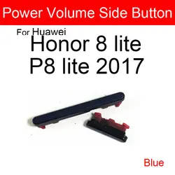 Enhanced Audio Control Button for Cell Phone Repair Replacement Parts (For Honor8Lite Blue)