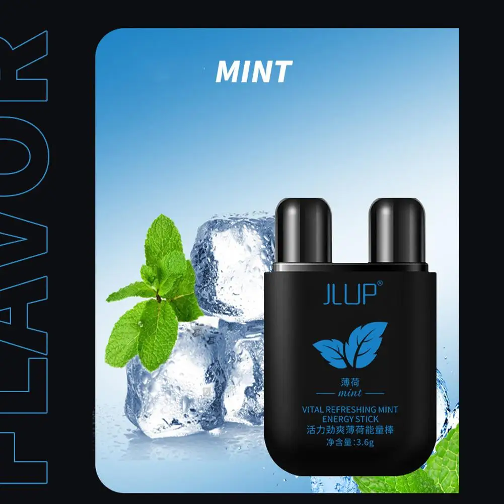 

Mint Nose Refreshing Stick Double Hole Cooling Essential Oil Nasal Inhaler Relief Congestion Anti Drowsiness For Driving Cl V1B4