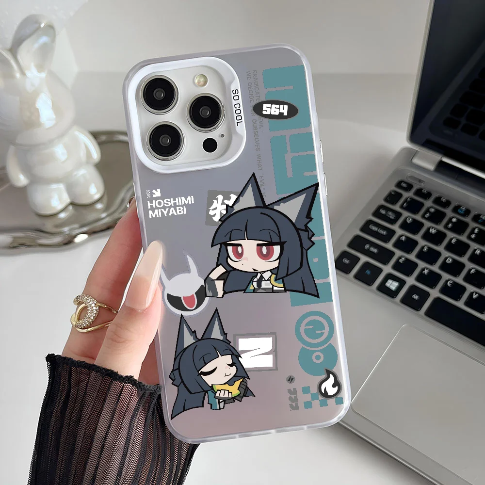 Zenless Zone Zero Miyabi Hoshimi Phone Case For iPhone 16e 16 15