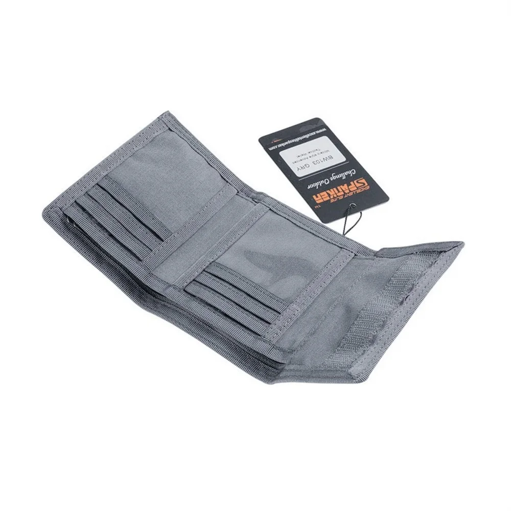 EXCELLENT ELITE SPANKER Tactical Wallet Trifold Wallets for Men ID Card Holder ID Credit Card Wallet Portable 4