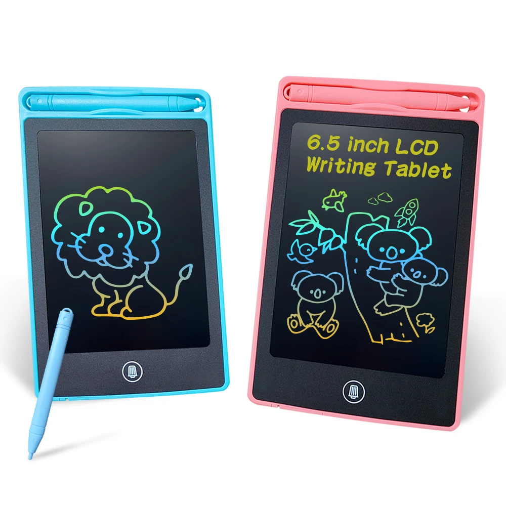 6.5 Inch LCD Writing Tablet Kids Drawing Board Montessori Learning Toy lcd writing tablet,lcd drawing tablet,lcd writing board,electronic writing board,electronic drawing board,drawing board,magic blackboard,drawing toy,educational toys,educational drawing toy