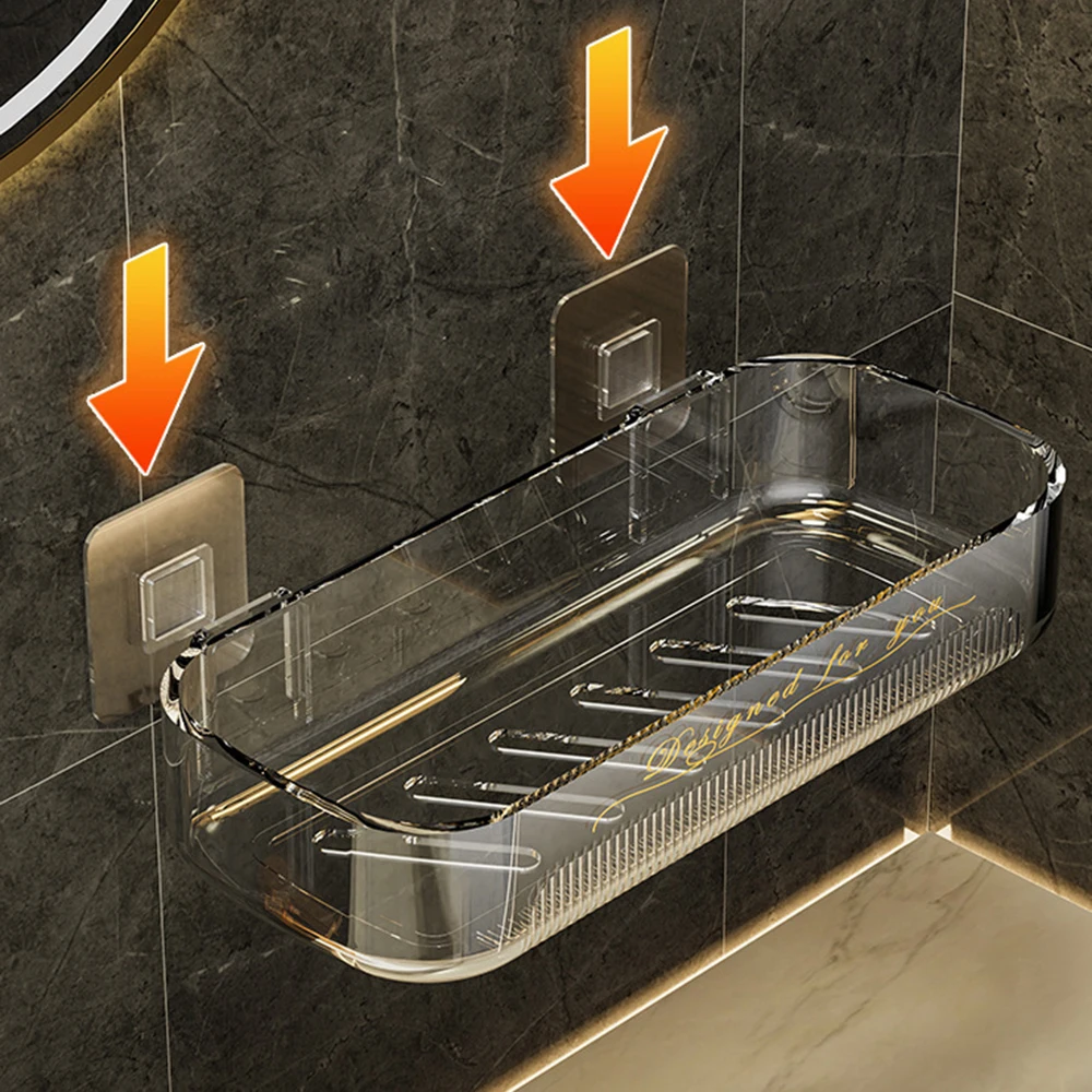 Light Luxury Acrylic Storage Box acrylic storage box 1pc Toilet Washstand Cosmetic Storage Box Bathroom Rack
