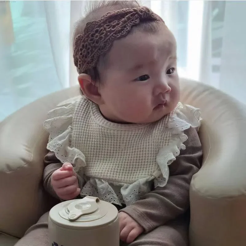 Korea Baby Girls Vest Lace Kids Shawl Baby Girl Winter Cothes Coat Princess Toddler Vest Windproof