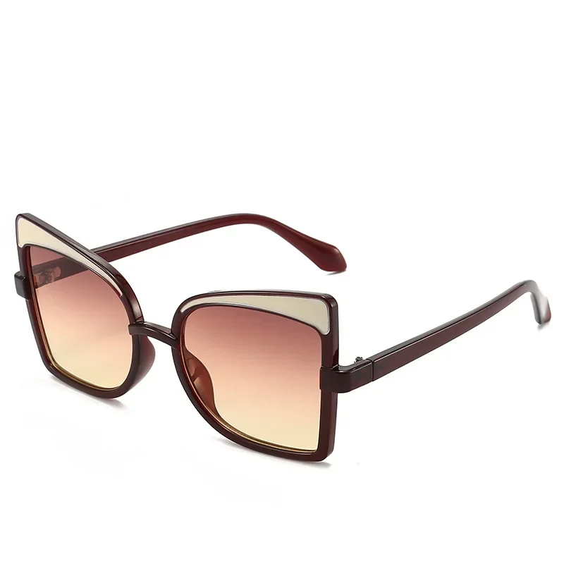 

New Personality Butterfly Sunglasses Europe and The United States Fashion Sunglasses Trend Sunscreen Glasses
