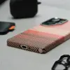S25ultra Strong Mganetic Slim Armor Case For Magsafe Metal Len Carbon Fibre Patterned PC Cover For Samsung Galaxy S25 Ultra Plus 5