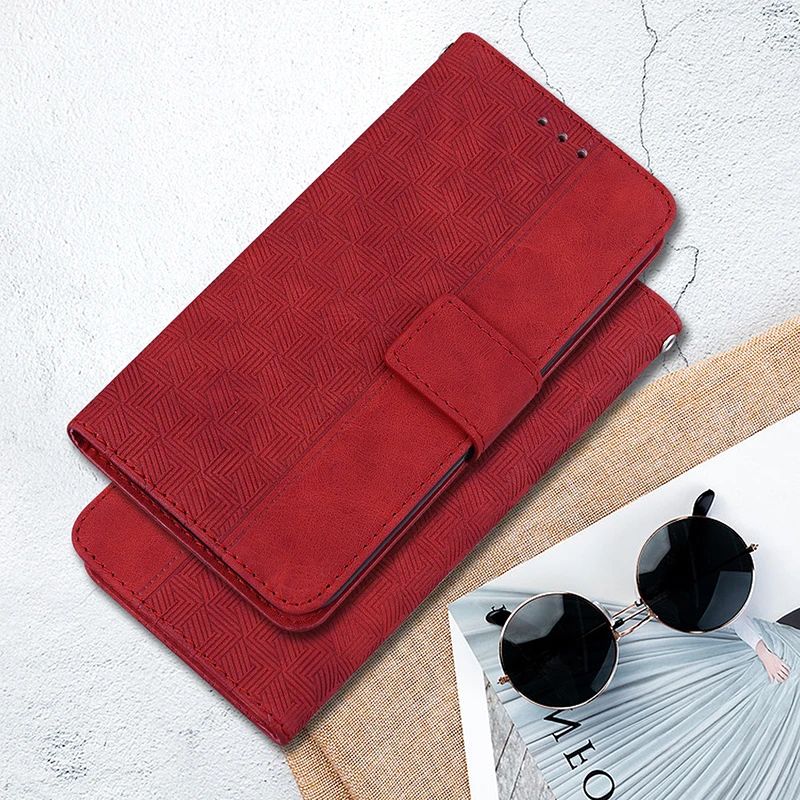 Premium Flip Leather Magnetic Phone Case - Elegant Protective Cover