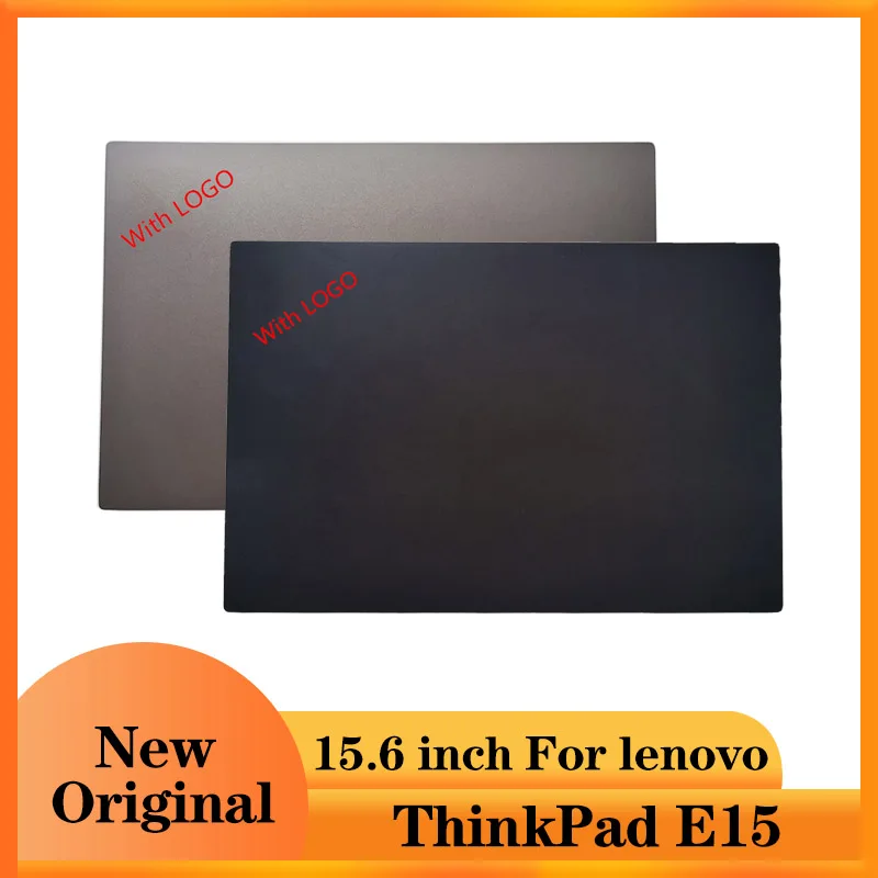 

Оригинальная новая задняя крышка для ноутбука Lenovo Thinkpad E15, черная, серебристая, AM1D6000100