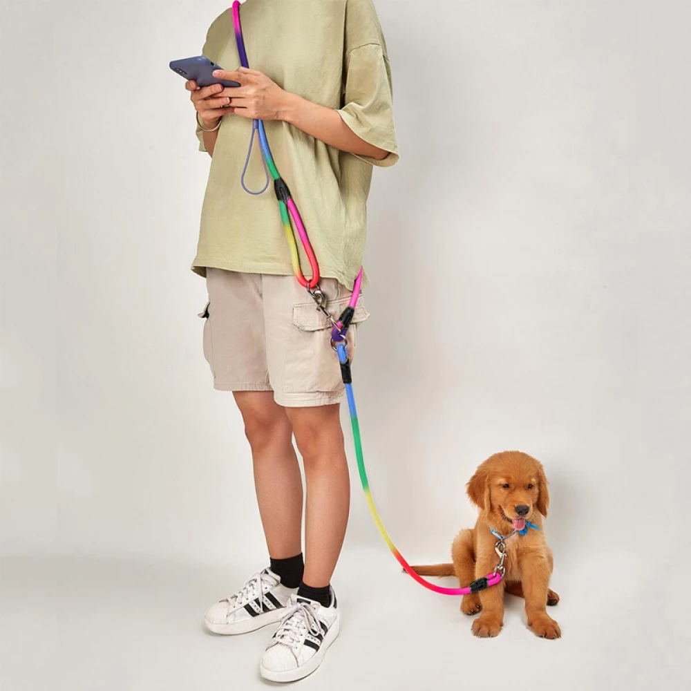 Nylon Hands-Free Dog Running Leash 2