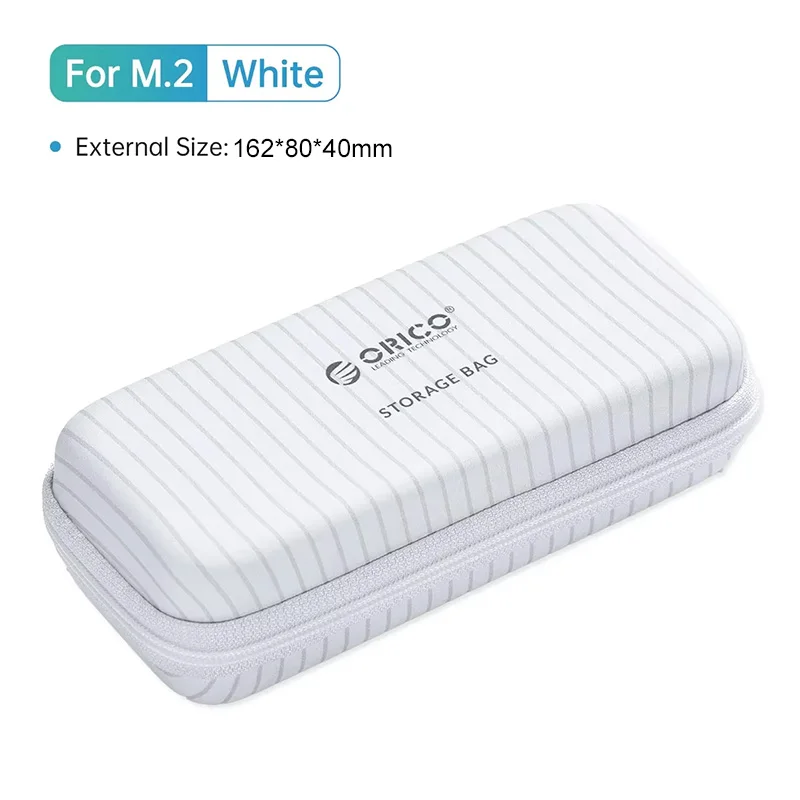 ORICO Portable EVA Storage Bag for M.2 NVMe Hard Drives and Accessories